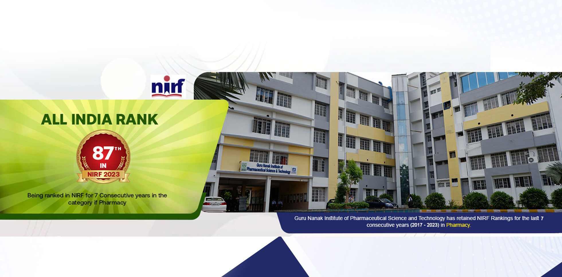 NIRF Ranked Pharmacy Institution