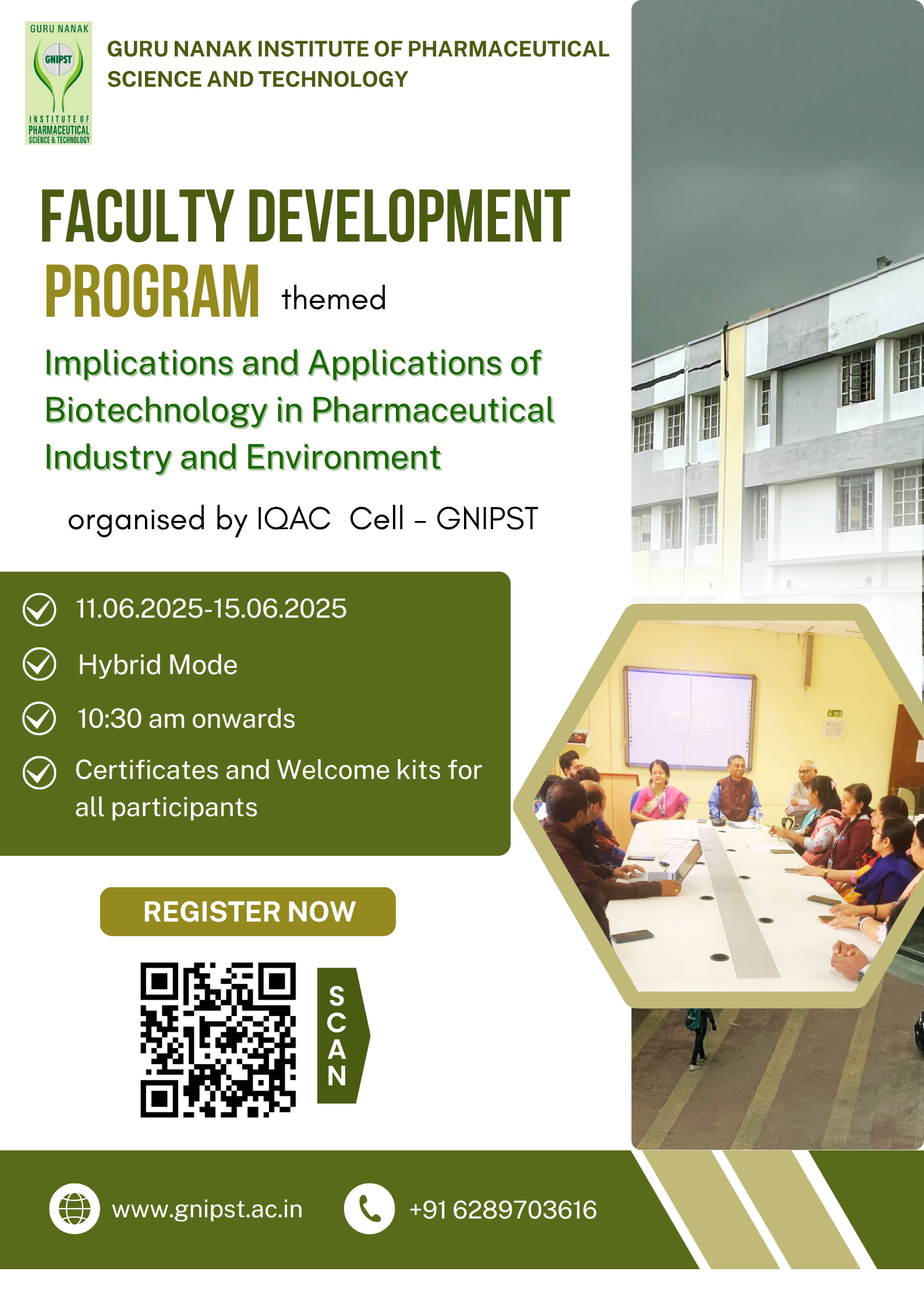 Five Days Faculty Development Program