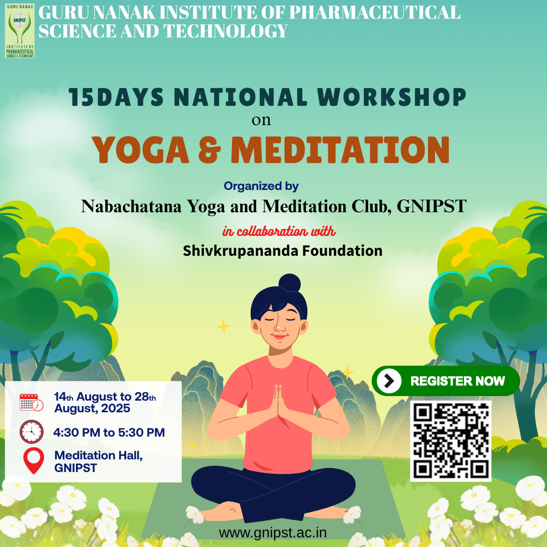15-Day National Workshop onÂ Yoga and Meditation.