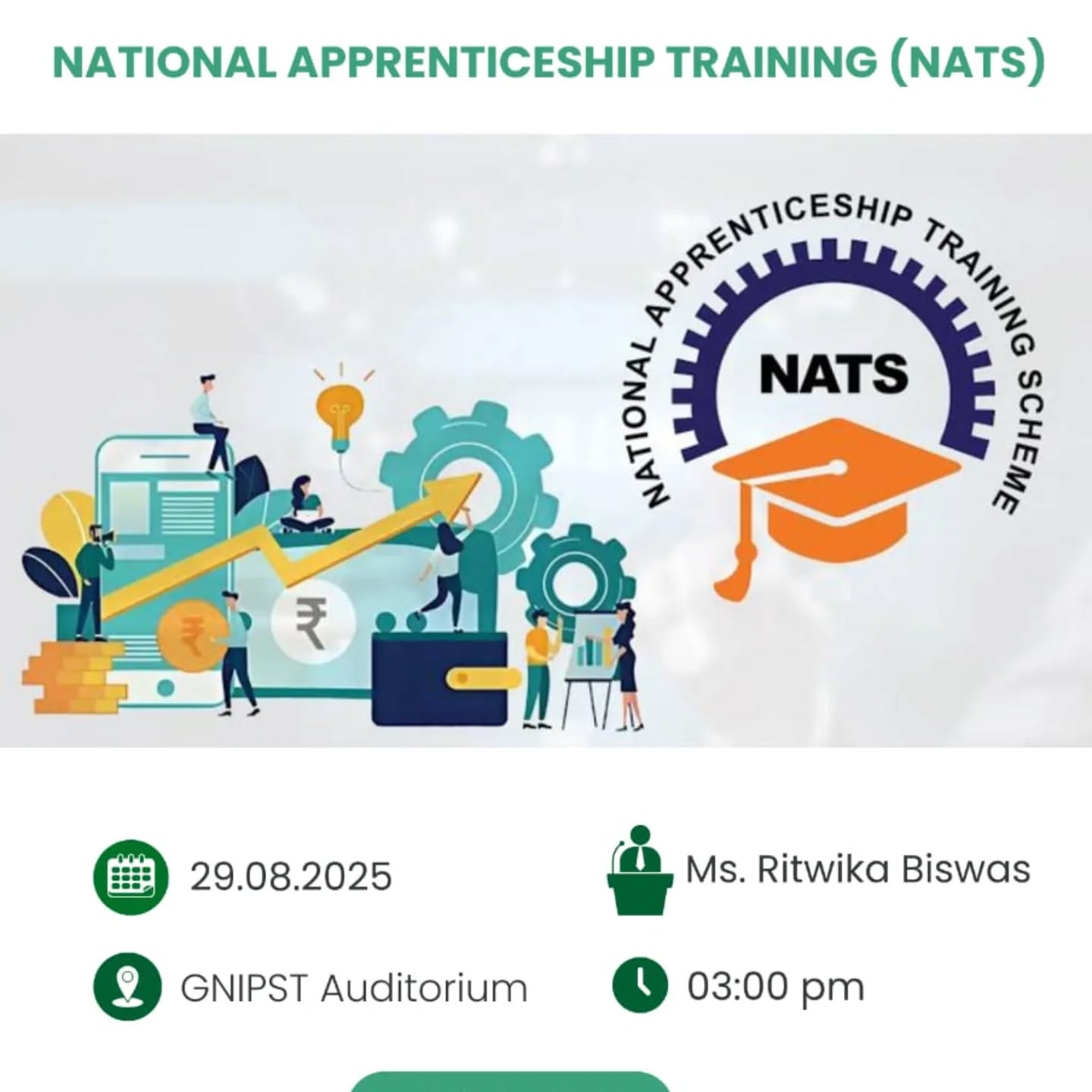 Awareness Program on NATIONAL APPRENTICESHIP TRAINING (NATS) Â 